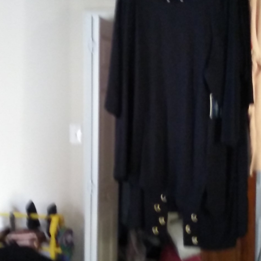 Blouse Basic Black - image 3